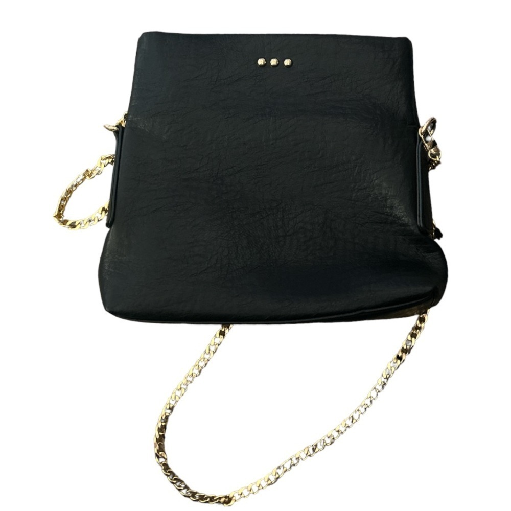 PS Fold Over Faux Leather Purse, black - Picture 3 of 3